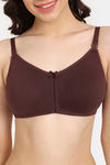 Rosaline Cyber Grove Everyday Double Layered Non Wired 3/4th Coverage T-Shirt Bra (Pack of 2) - Multicolor — thumbnail 9